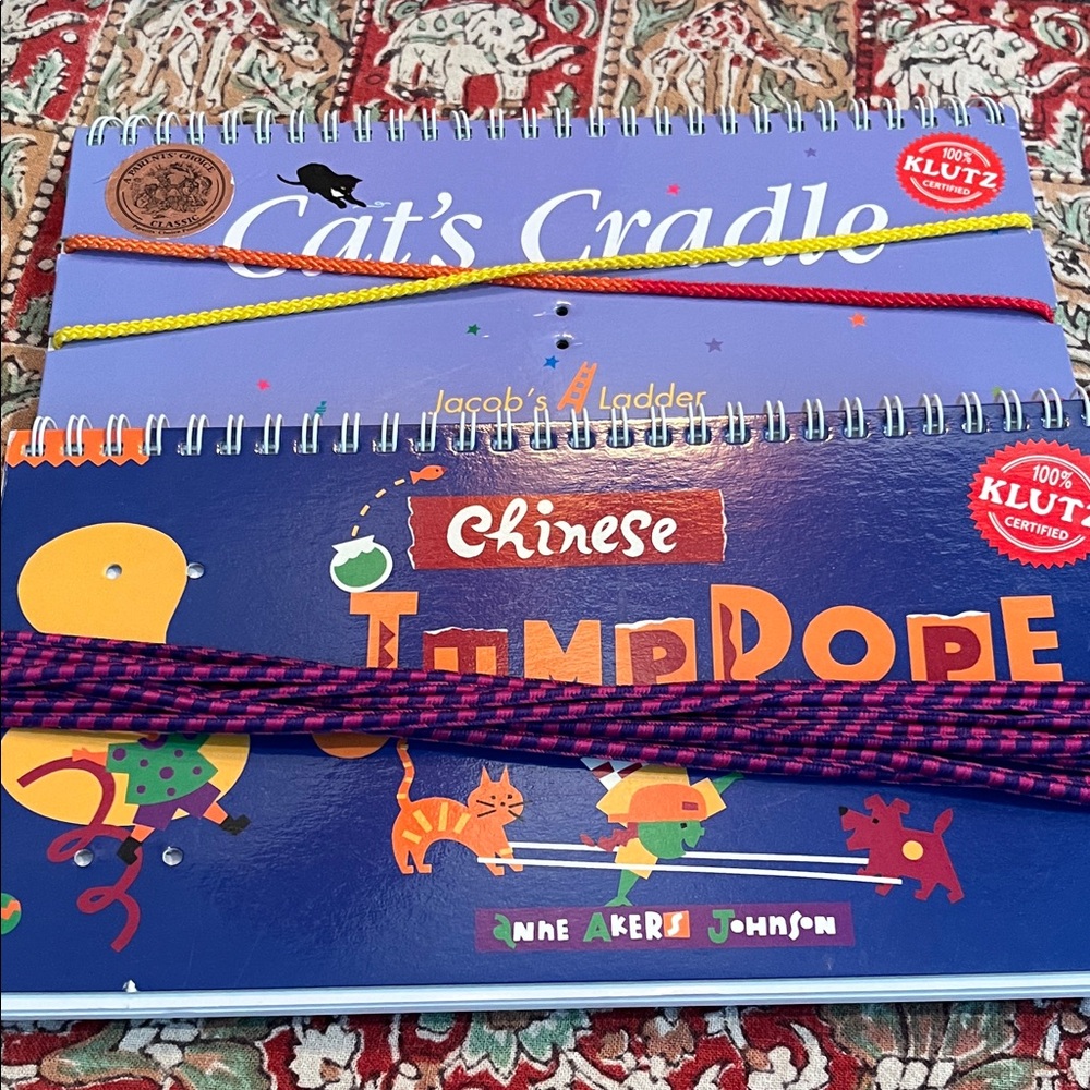 Klutz Cat's Cradle and Chinese Jump Rope Activity Books